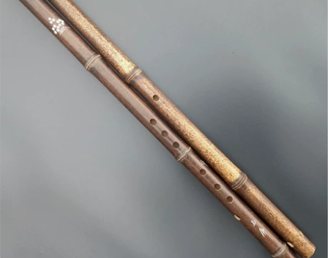 素箫紫竹古萧八孔短萧笛 全新，30元包邮。...