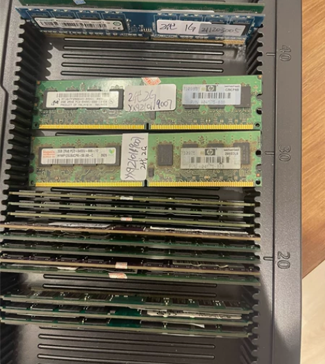 拆机ddr2 800内存条 667拆机2g...