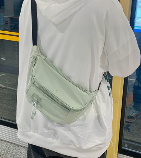 bagsmart潮流包包男包挎包胸包男士单...