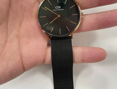 分手了，女朋友送的DW男士手表，支持正品验...