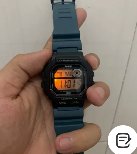 CASIO 卡西欧 时尚潮流石英表 数字显...