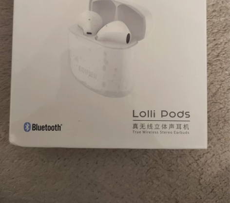 漫步者蓝牙耳机，全新没有拆封，在家闲着没用...