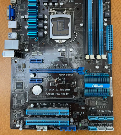 华硕P8Z77-V LX2主板 坏主板 点...