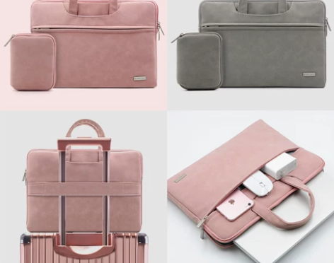 手提电脑包女适用于苹果macbook pr...