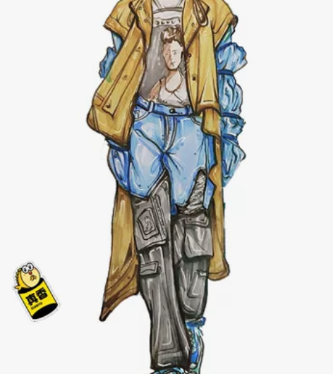 服装款式图代画 可板绘 AI CDR PS...