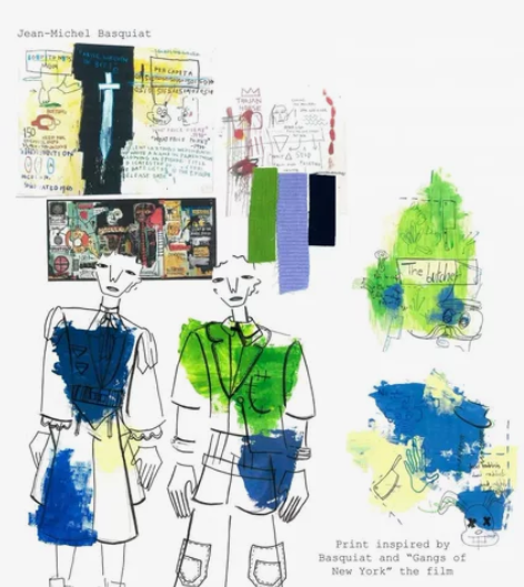 作品集 服装草图效果图 款式图 版面设计 ...