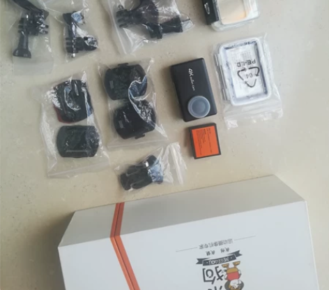 米狗m10运动相机，触摸屏，支持4k，带手...