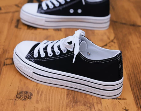 环球小码女鞋34帆布鞋春季2022年新款春...