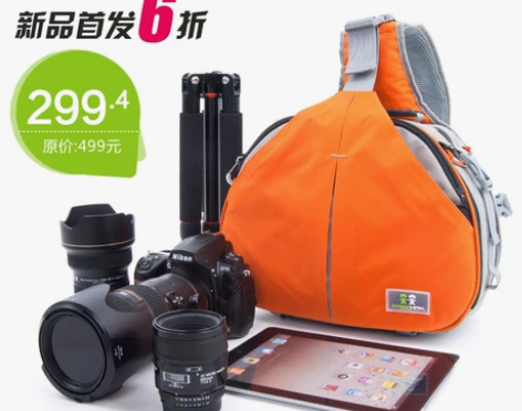 caseman独家原创！单肩斜跨相机包单反...