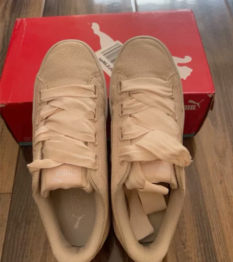 正品彪马女童鞋,36码,已送洗鞋店清洗干净...