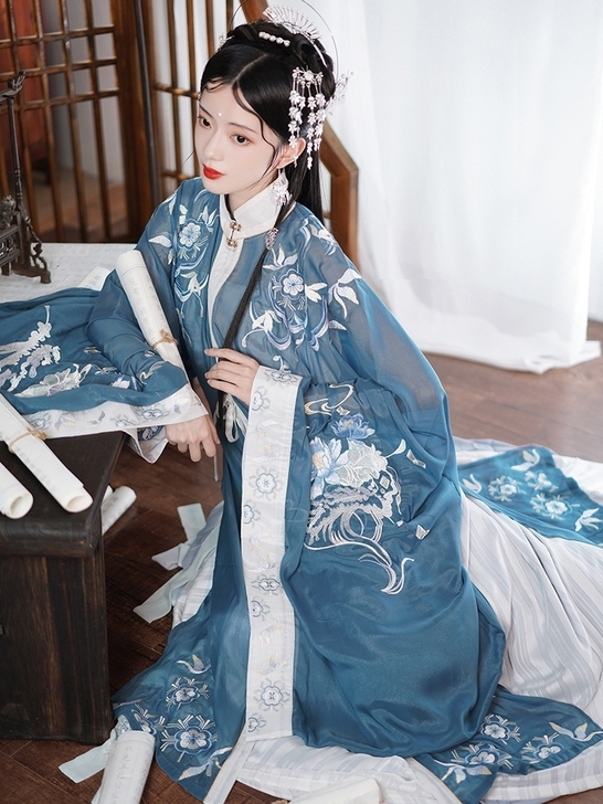 流烟昔泠川衣物语花月未眠 明制汉服