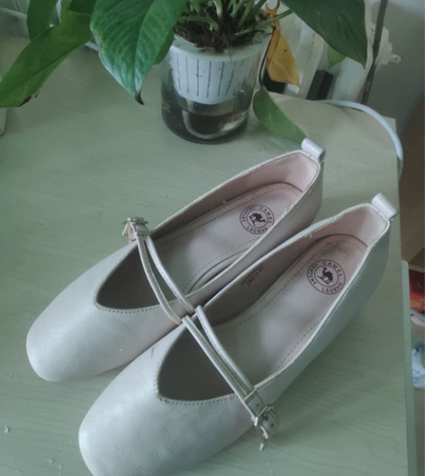 骆驼女鞋，38码，米白色，淘宝骆驼旗舰店购...