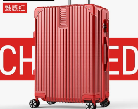 【新年价】行李箱网红拉杆箱女铝框旅行箱万向...