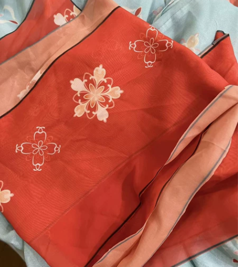 五五年原创汉服  s码，9.9新  裙子+...