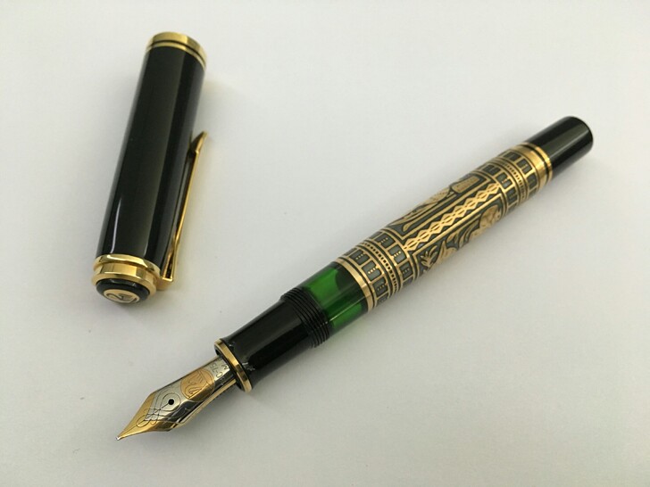 pelikan百利金m900大金雕软萌猫脸...