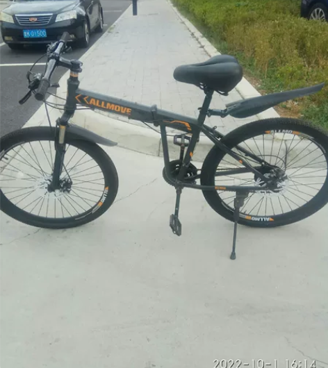 AllMOVE德国牌折叠自行车。21速双碟...