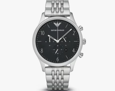 Armani阿玛尼正品大气钢带手表男 潮流...