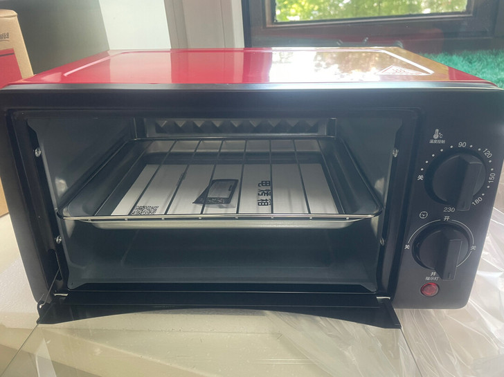 小霸王12L可定时电烤箱，全新。