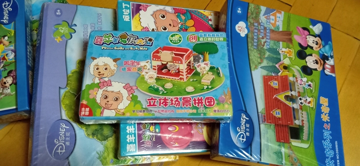 全新 纸质拼图,开发智力价格便宜 ...