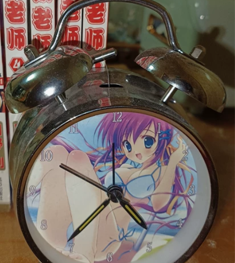 动漫闹钟，地狱老师，四拼一卡片，最清晰的版...
