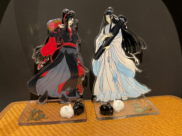 魔-道-祖-师立牌,自制,光人物20厘米。...