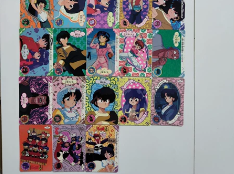 原装日版乱马1/2本弹第3弹普卡28张打包...