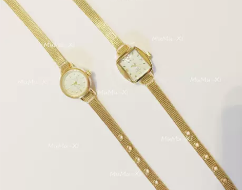 agete款外贸原单梨花女表经典小金表 复...