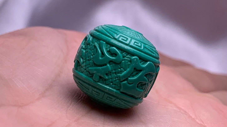 新品放漏！全新 极品高瓷玉化果冻绿，精工雕...