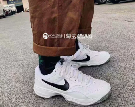 Nike耐克COURT LITE男女银复古...