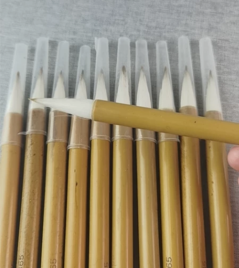 一大堆毛笔书法中楷兼毫羊狼毫,书法入门,女...