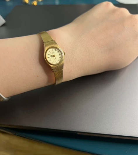 seiko小金表 细腕表 本人腕围14.5...