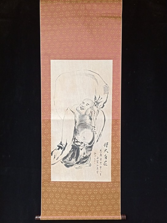 三尺中堂画，手绘画，画工精细