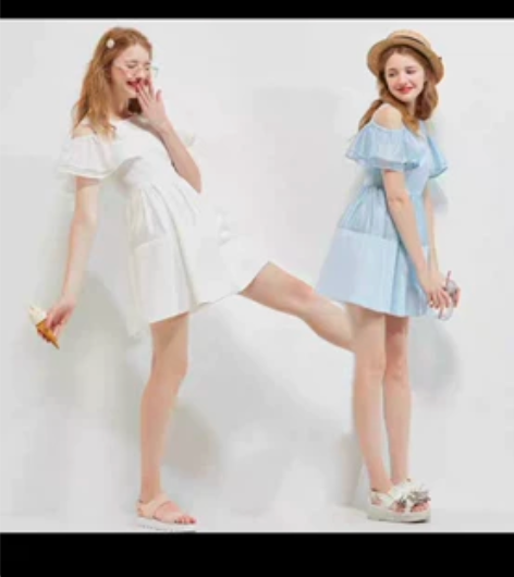 全新，160码女新款系带大摆裙仙连衣裙 感...