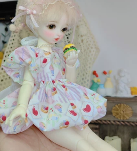 『花苞裙套装，包邮』 bjd6分娃用，套装...