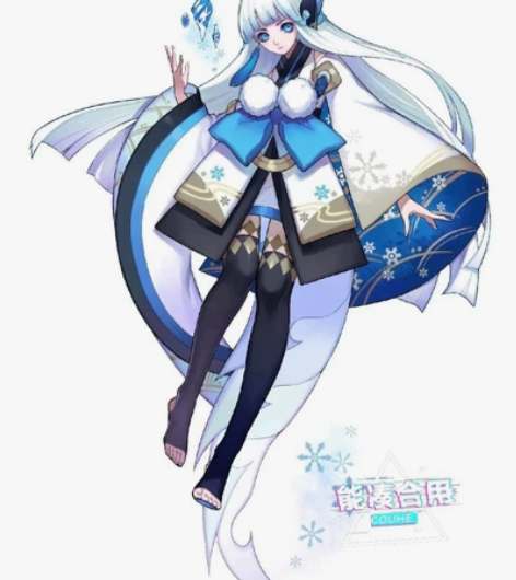 悠窝窝已绝版阴阳师雪女 S码，配饰齐全 三...