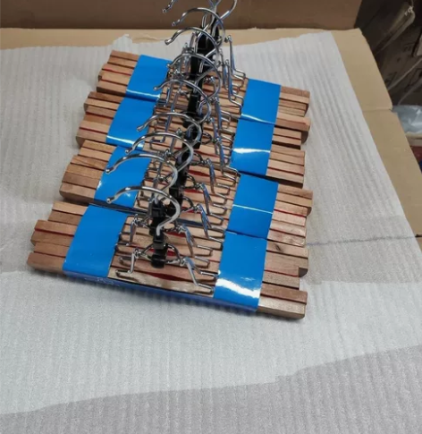 实木裙夹马面裙夹汉服衣架格裙收纳专用无痕裙...