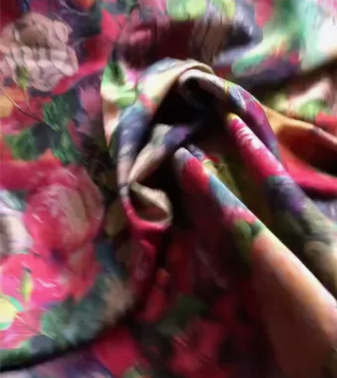 顶级精品 正宗顺德重磅提花缎面香云纱40姆...
