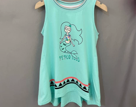 专柜撤柜  小猪班纳，运动风背心裙 120...