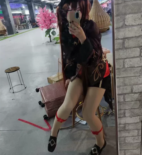 代友出原神胡桃cos 次元依家的m码胡桃衣...