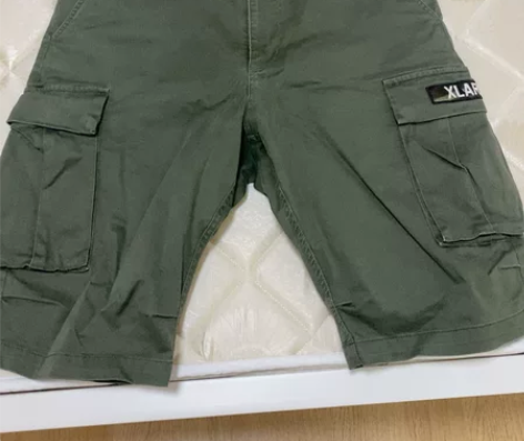 Xlarge中短裤男士，腰两侧有松紧 32...