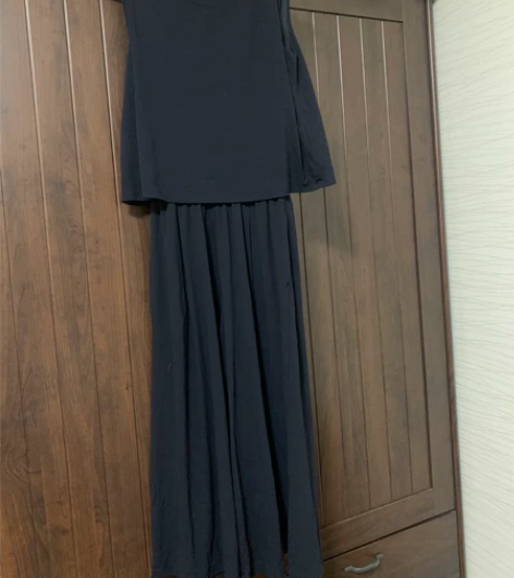 优衣库连体裤 藏蓝色 s码 没穿几次 感兴...