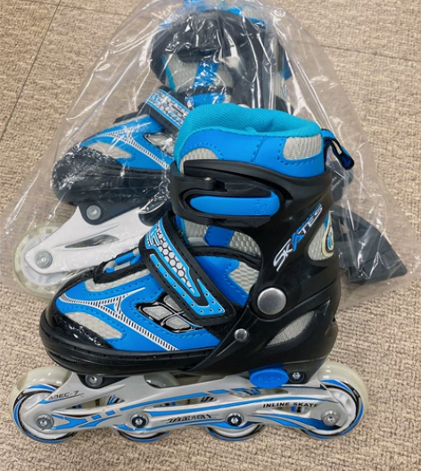 全新逍遥骑士旱冰鞋溜冰鞋轮滑鞋尺码可调30...