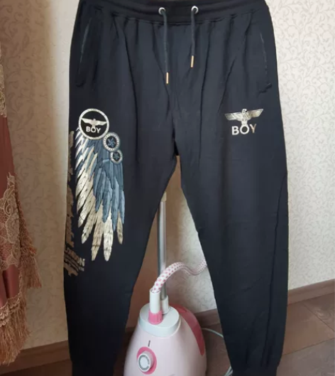 Boy男士卫裤薄款黑色 XXXL 裤长10...