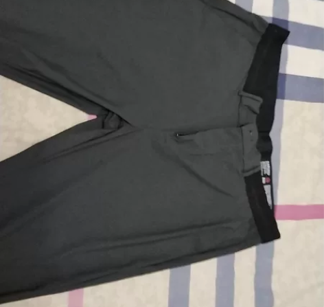 男士长裤 春夏秋 丝滑冰凉 有弹力 灰色