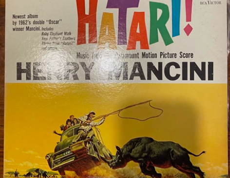 美国60年代电影配乐《Hatari》lp，...