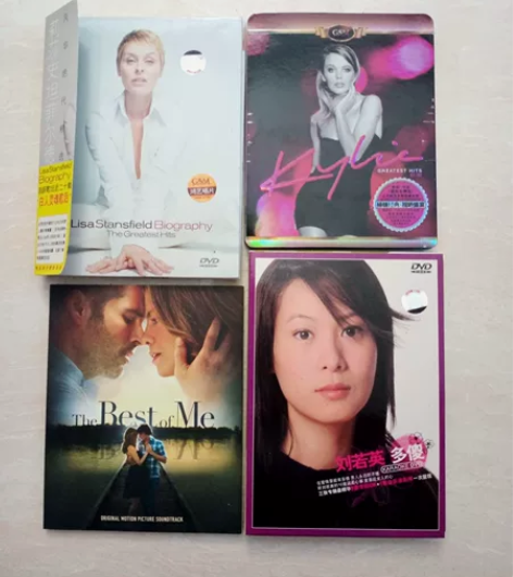 DVD正版，刘若英，凯莉米洛，莉莎斯坦菲尔...