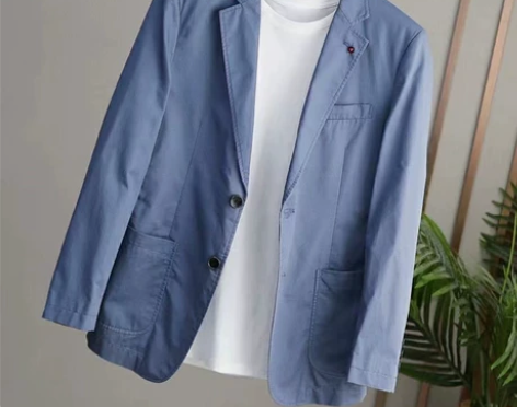 69元包邮!全新海澜家剪标春秋男士休闲单西...