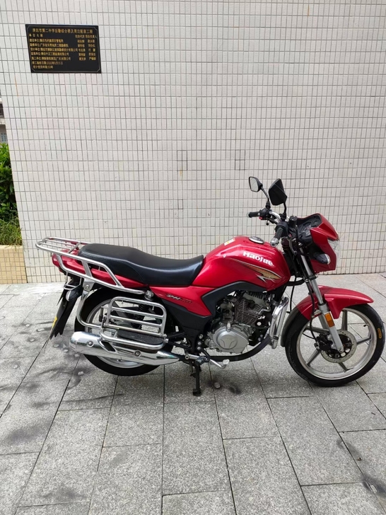 豪爵150C摩托车，高配版，配原装豪货大脚...