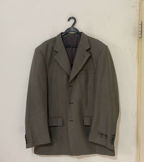 七成新包邮男士商务西装xxl西装 胸围12...