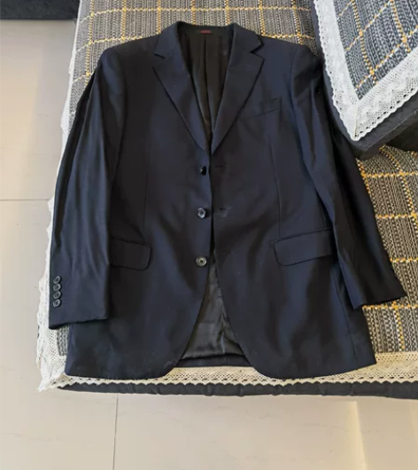 二手罗蒙ROMON男士西服单件175/88...